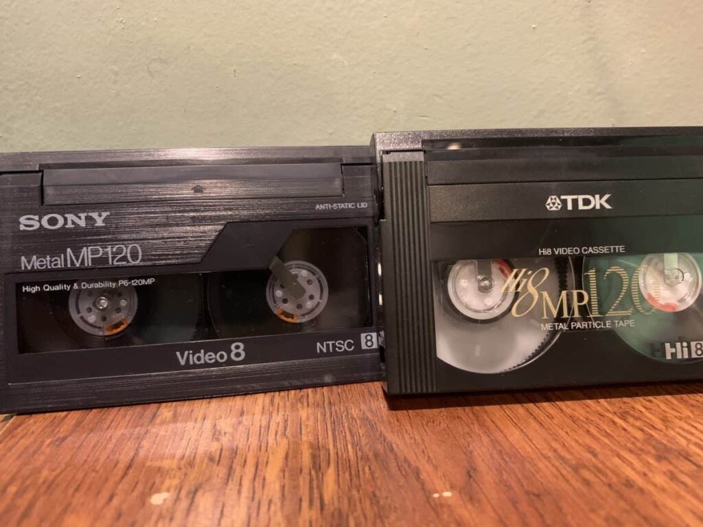 Cassettes Hi8 et cassettes Digital8 : quelles différences – I am Geek